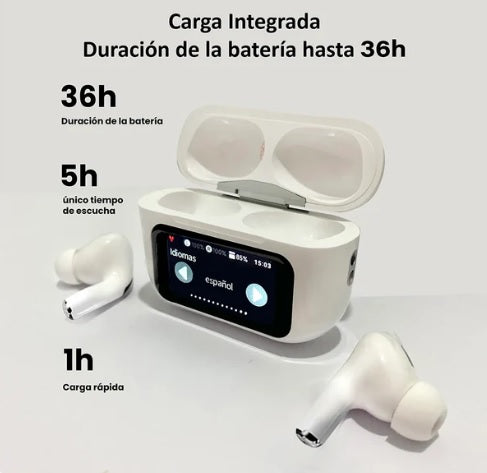 Audifonos Pantalla A9 Pro Airpods